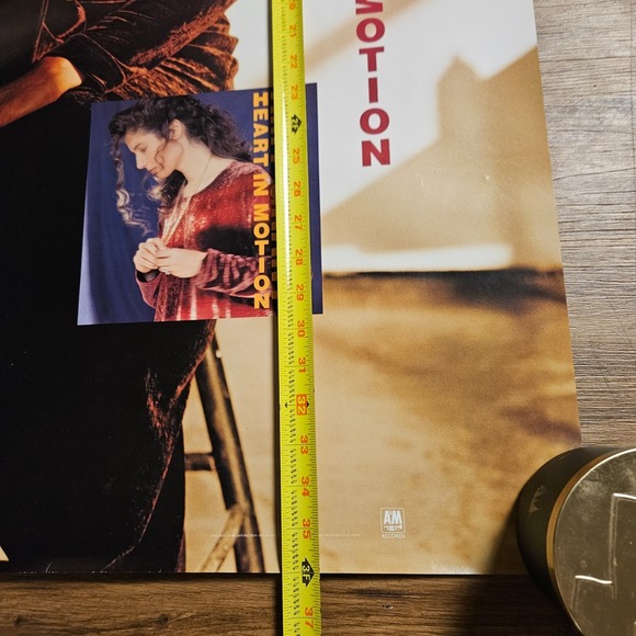 Amy Grant Heart In Motion 1991 Promo Album Poster A&M Records Rock Pop 24x36 - Picture 6 of 7
